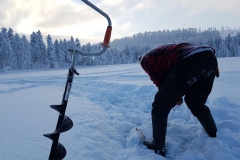 Ice-fishing